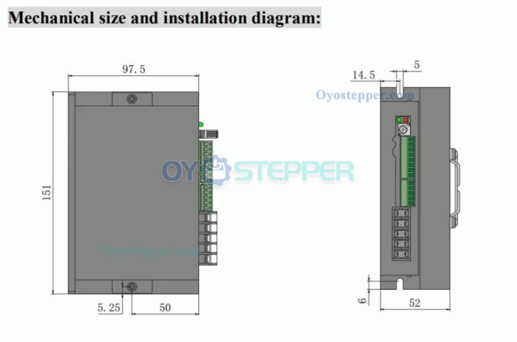 BLD-750 Brushless DC Motor Driver Controller 18~50VDC for 3 Phase 24V 600W / 48V 750W BLDC DC Motor